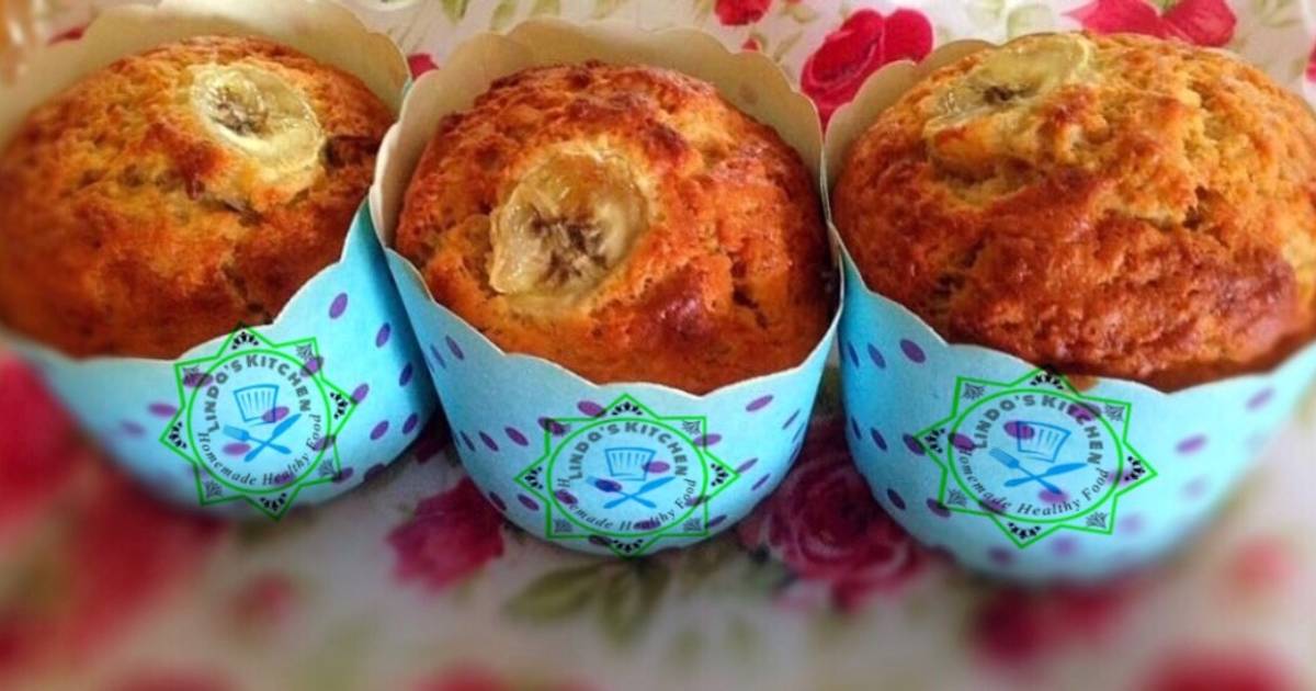 Muffin chuối và yến mạch!