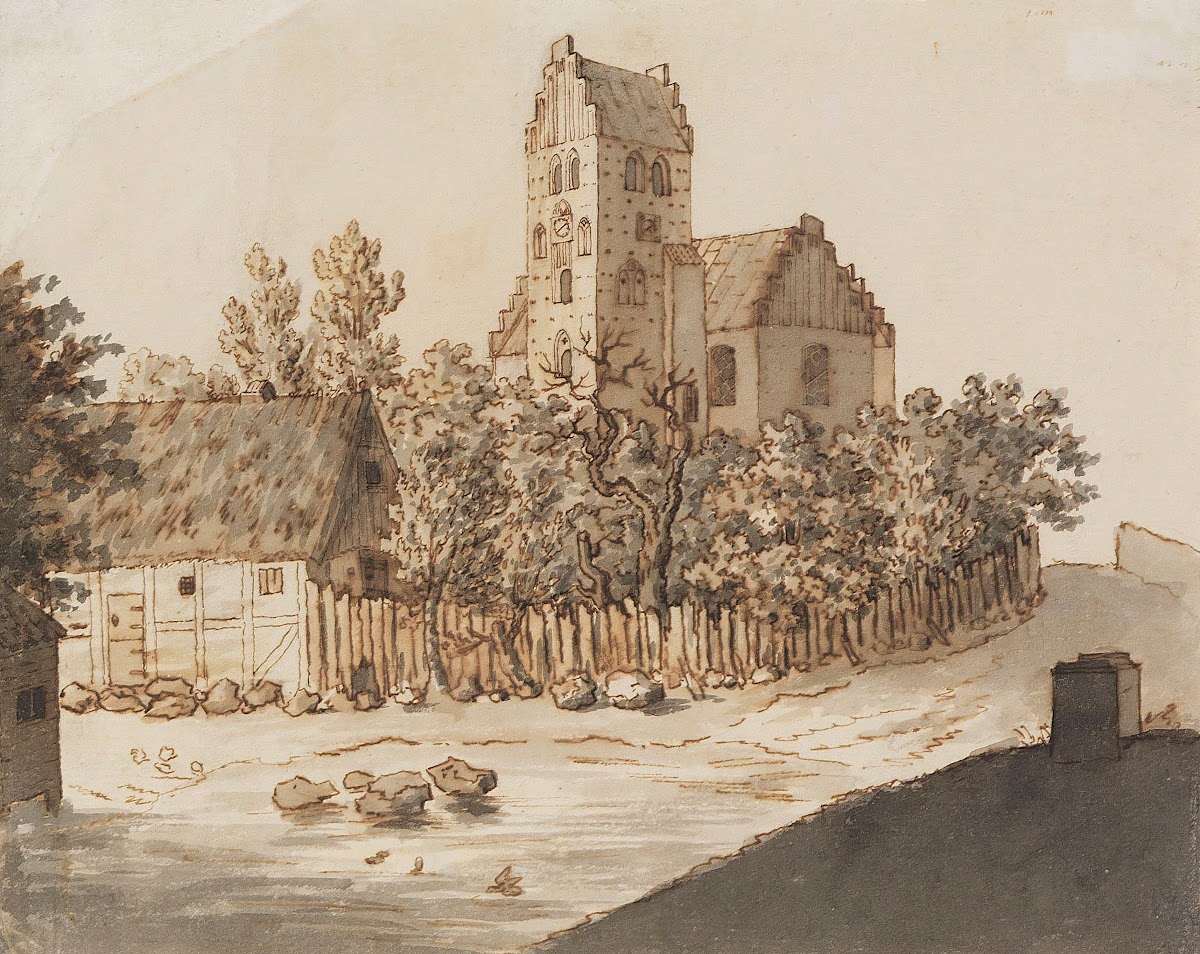 Kirche von Lyngby 1795