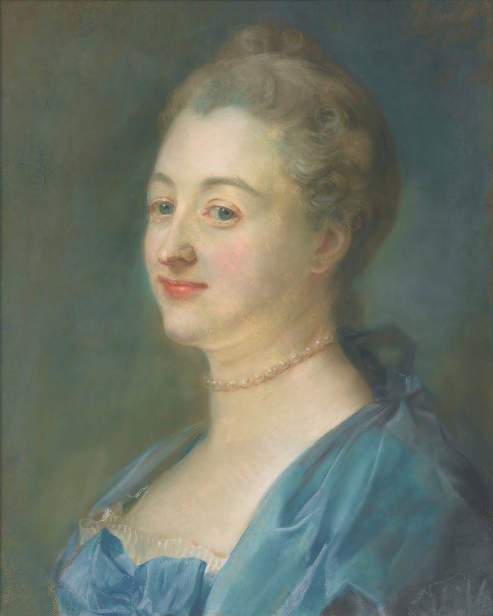 Portrait Of Mme Le Moyne Née Marie Jeanne Doru Aged 32