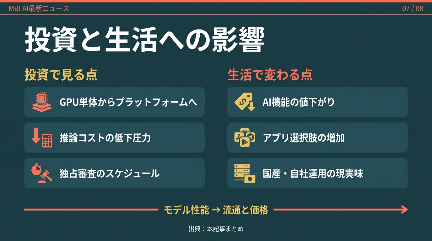 投資と生活への影響