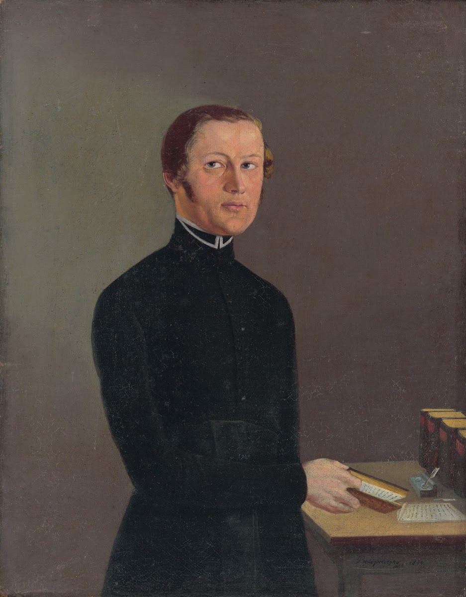 Portrait Of A Priest 1844