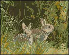 CMP 400536 Rabbit Cushion Panel