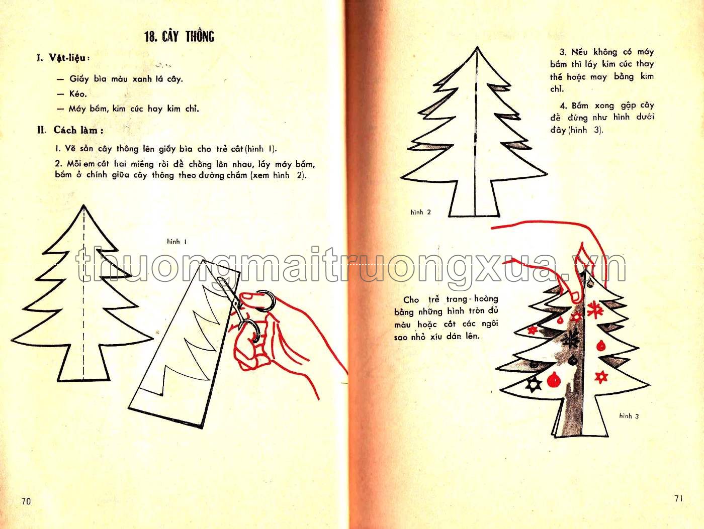 Khéo tay thủ công lớp 3-4-5 (1965) - Trang 36