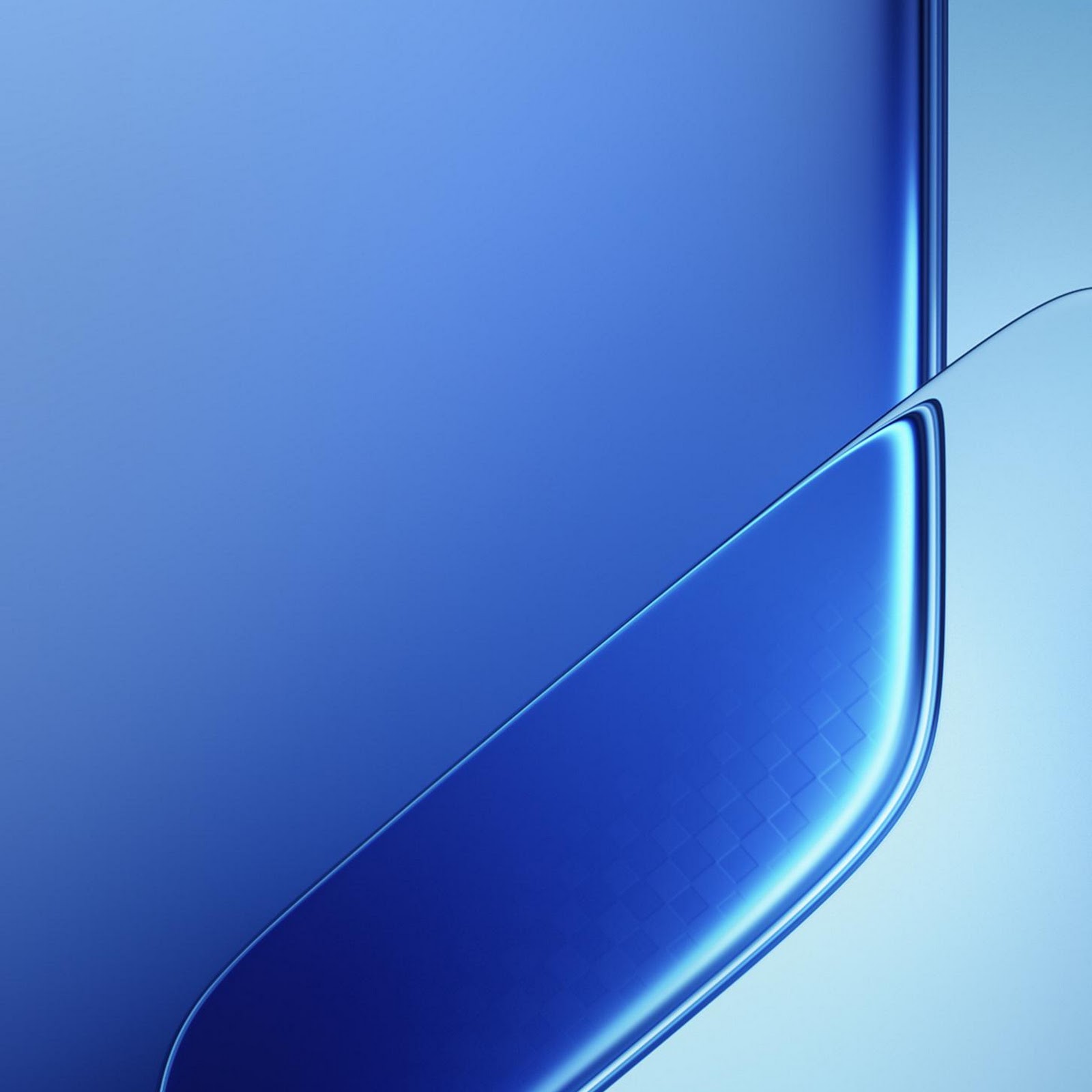 Download Abstract Blue Geometric Curves 2K iPhone