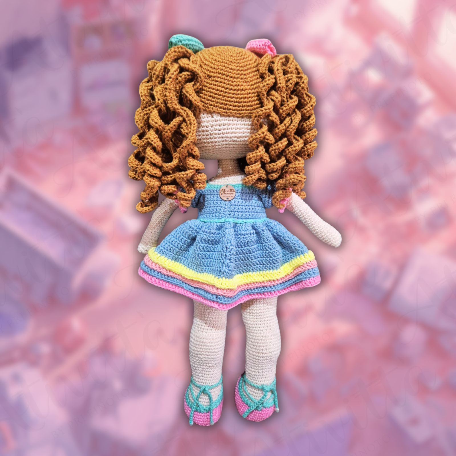 Boneca Bárbara em Crochê
