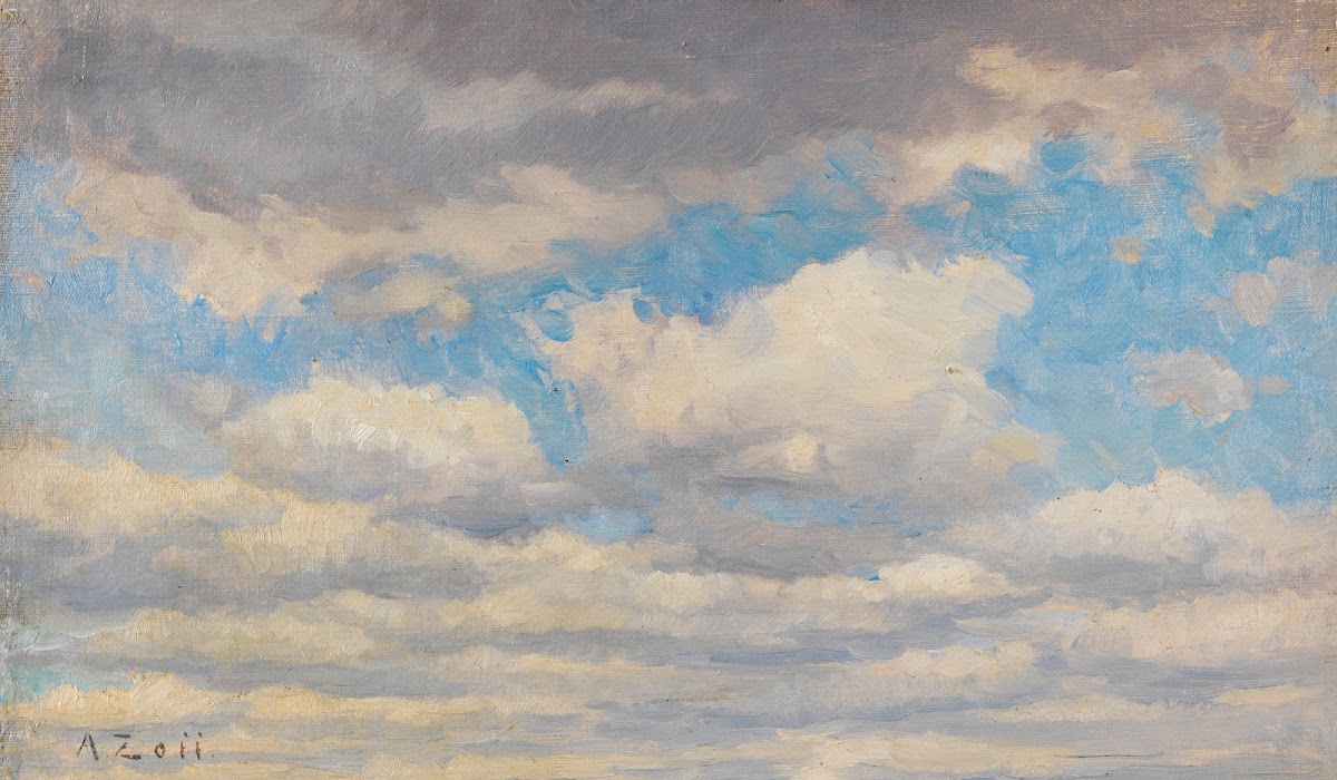 Wolkenstudie Ca 1890