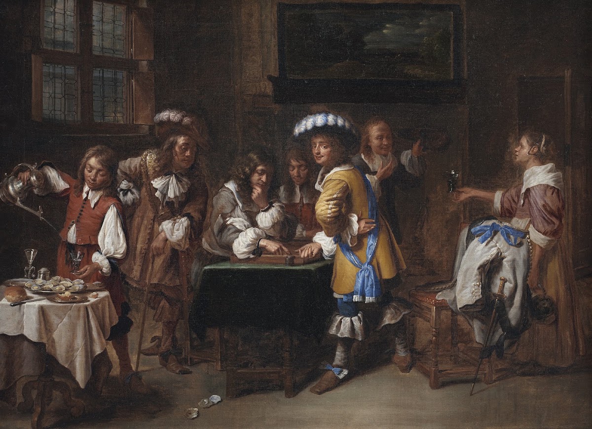 Trictrac Players 1648  1710