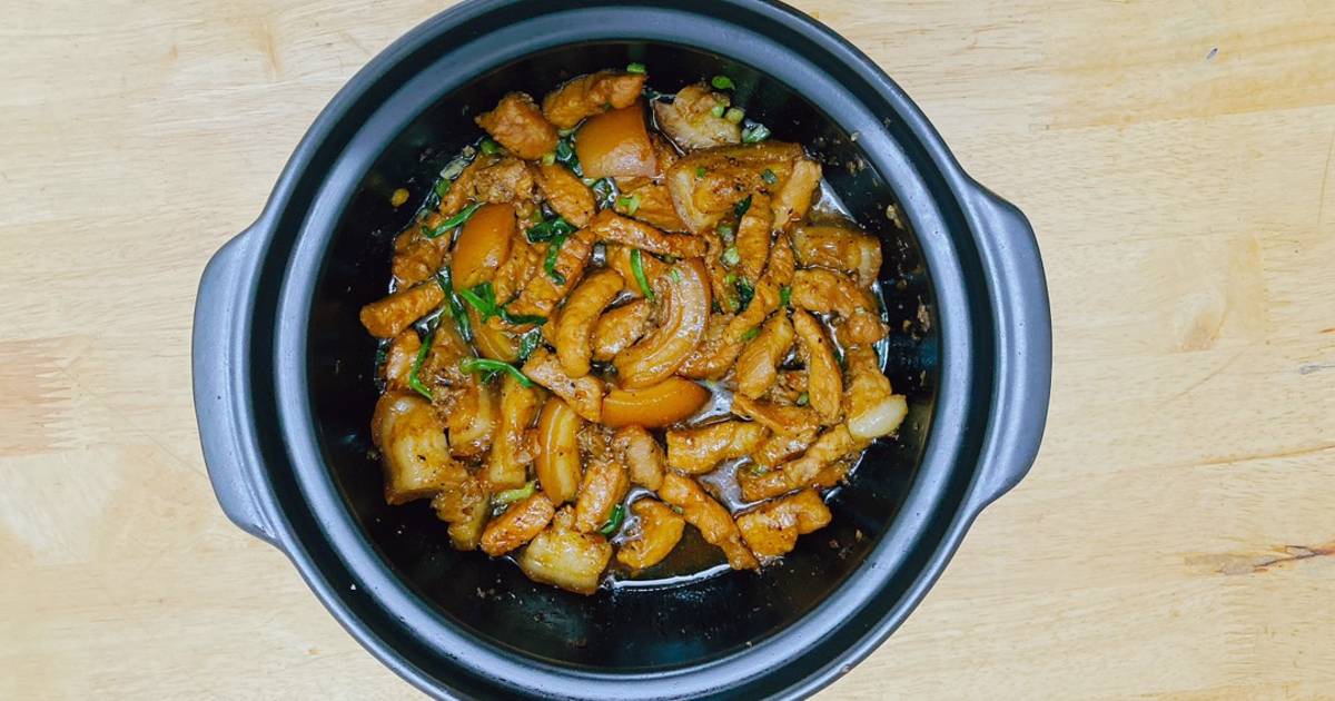 Thịt heo kho tiêu