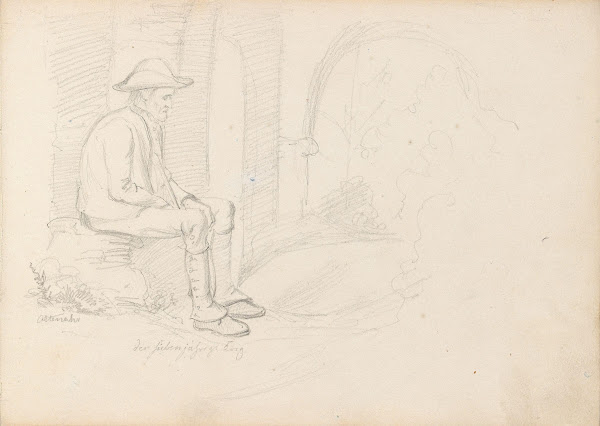 Veteran fra Syvårskrigen Altenahr 1839