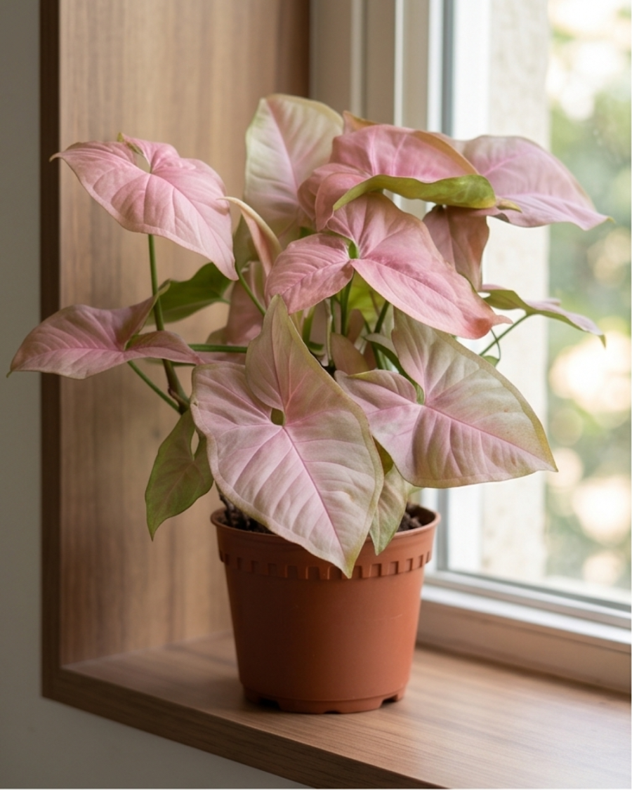 Syngonium Pink Indoor Plant — view 2