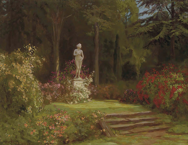 The rose garden