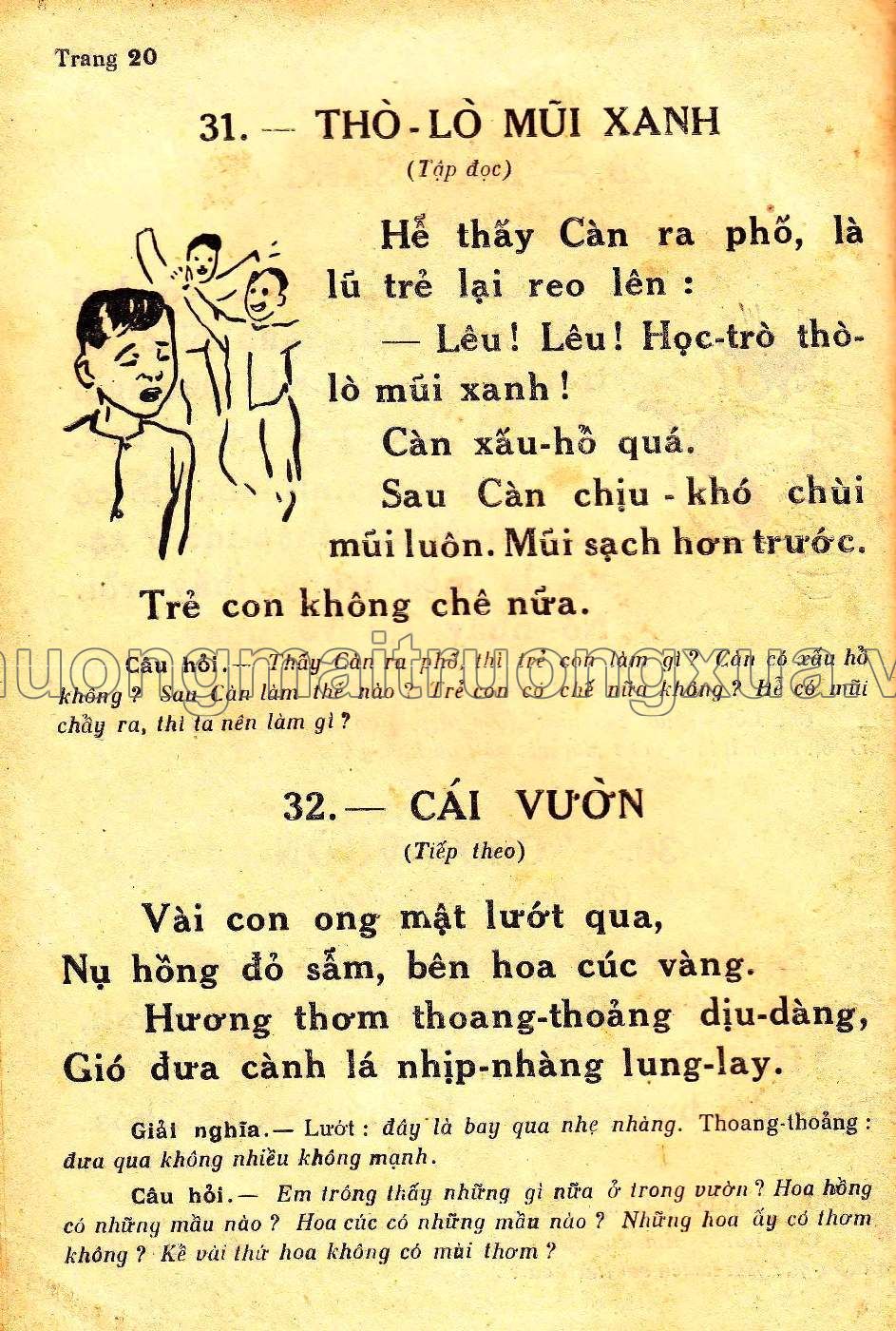Tập đọc vui mẫu giáo, lớp năm (1955) - Trang 20