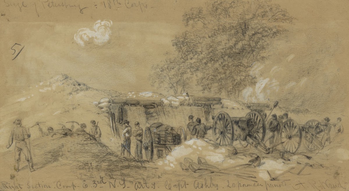 Siege of Petersburg 18th Corps 1864