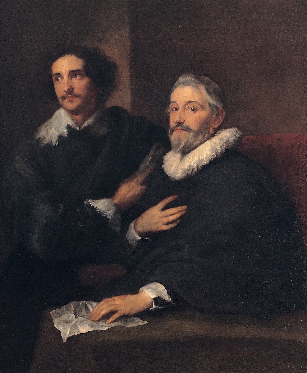Portrait Of The Engravers Pieter De Jode The Elder And Pieter De Jode The Younge