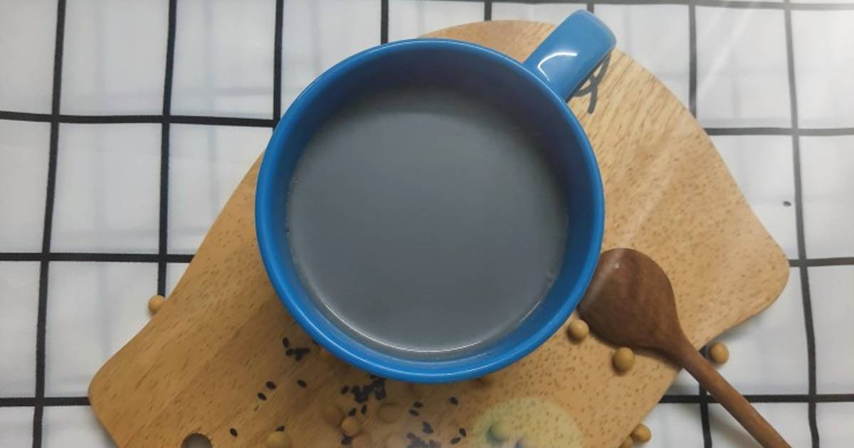 Sữa đậu nành mè đen