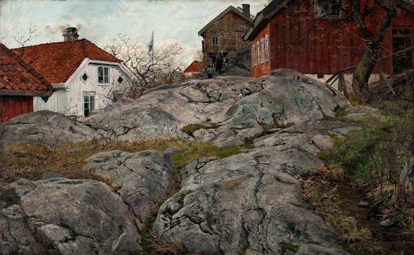 Rock Motif from Kragerö 1882