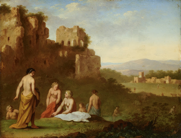 Nymphs Bathing C 1665