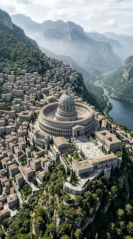 Ancient Hillside City Headquarters