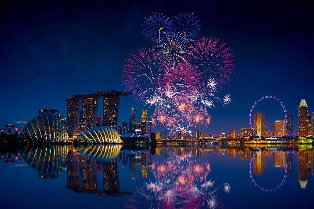 Kinh nghiệm săn pháo hoa Quốc khánh Singapore 2026 cực đẹp tại Kallang