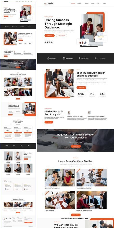 SaaS Platform Website