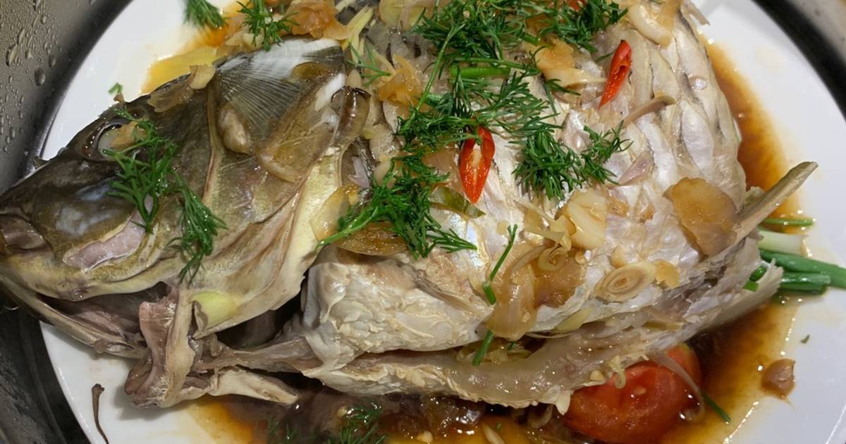 Cá chép hấp xì dầu