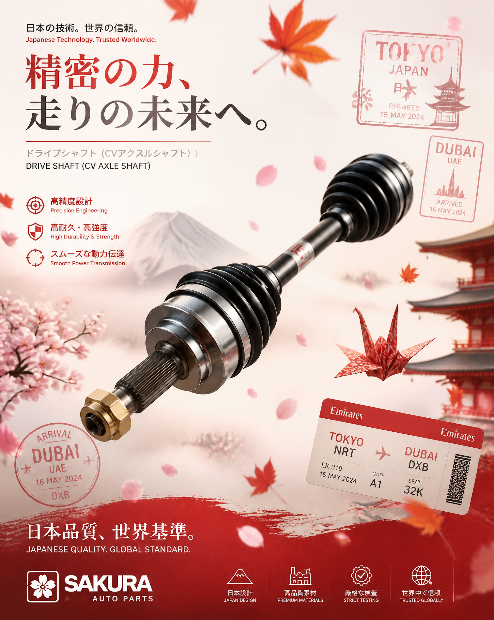 Repuestos para automóviles con tecnología japonesa