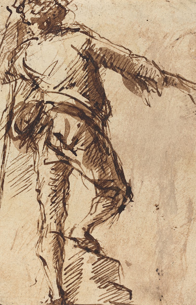 A Young Man with a Staff c 1765