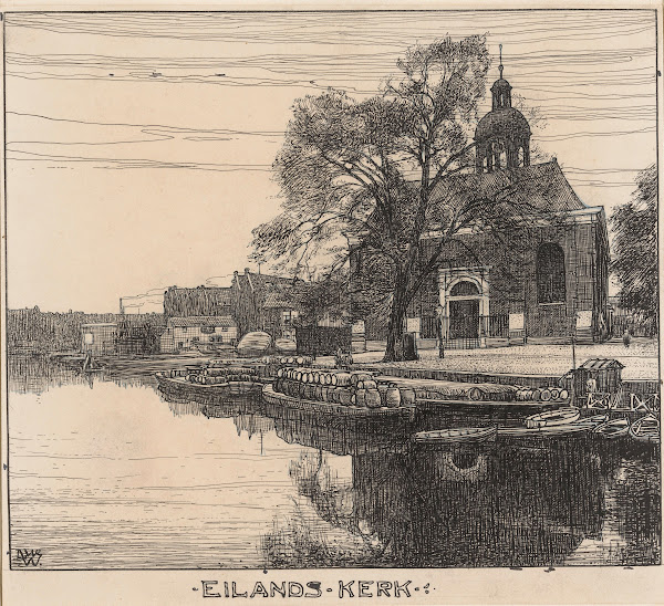 De Eilands Kerk te Amsterdam 20th century