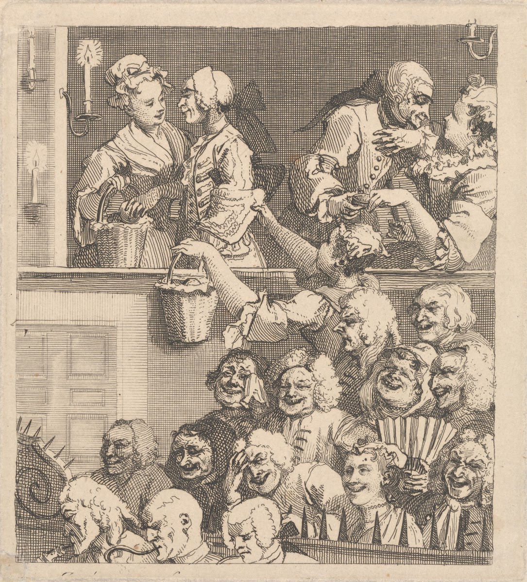 The Laughing Audience 1733