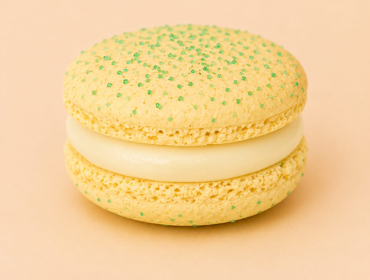 Macaron yuzu