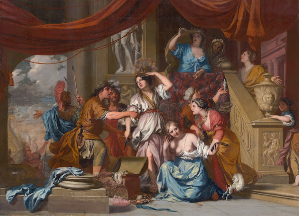 Achilles Discovered Among The Daughters of Lycomedes C 1680