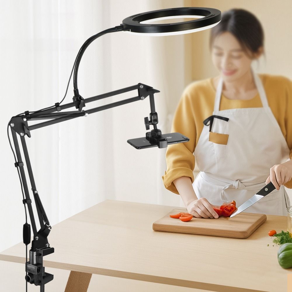 Selfie tripod with gimbal and face tracking