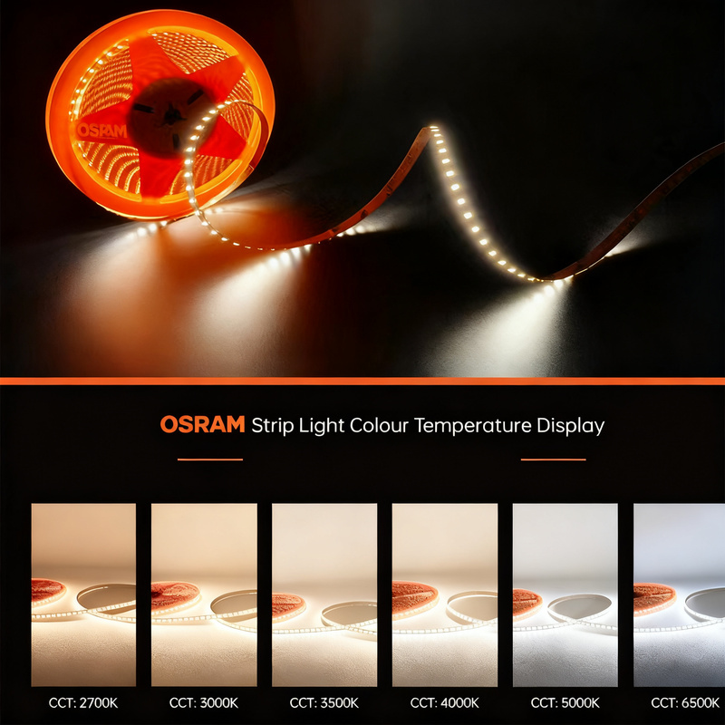 LED light strip 2835, 220V/110V, without cable
