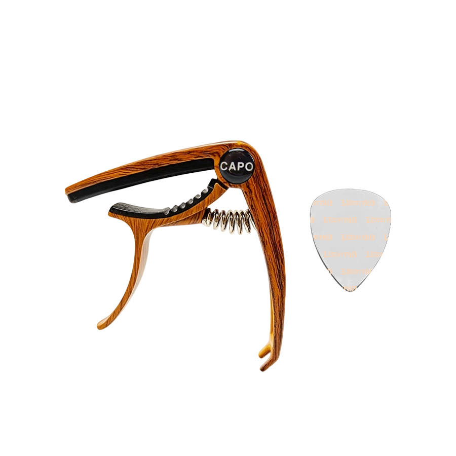 Guitar Capo + Pick