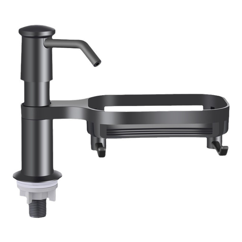 Soap dispenser for the sink, stainless steel