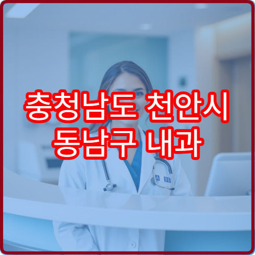 충청남도 천안시 동남구 내과 설날 연휴 문 여는 병원 휴무일 정리