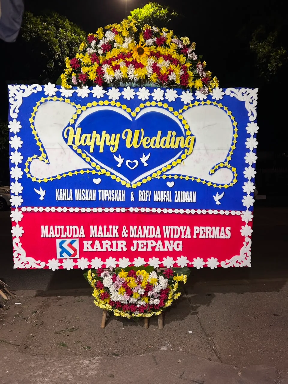 Karangan Bunga Pernikahan Bandung