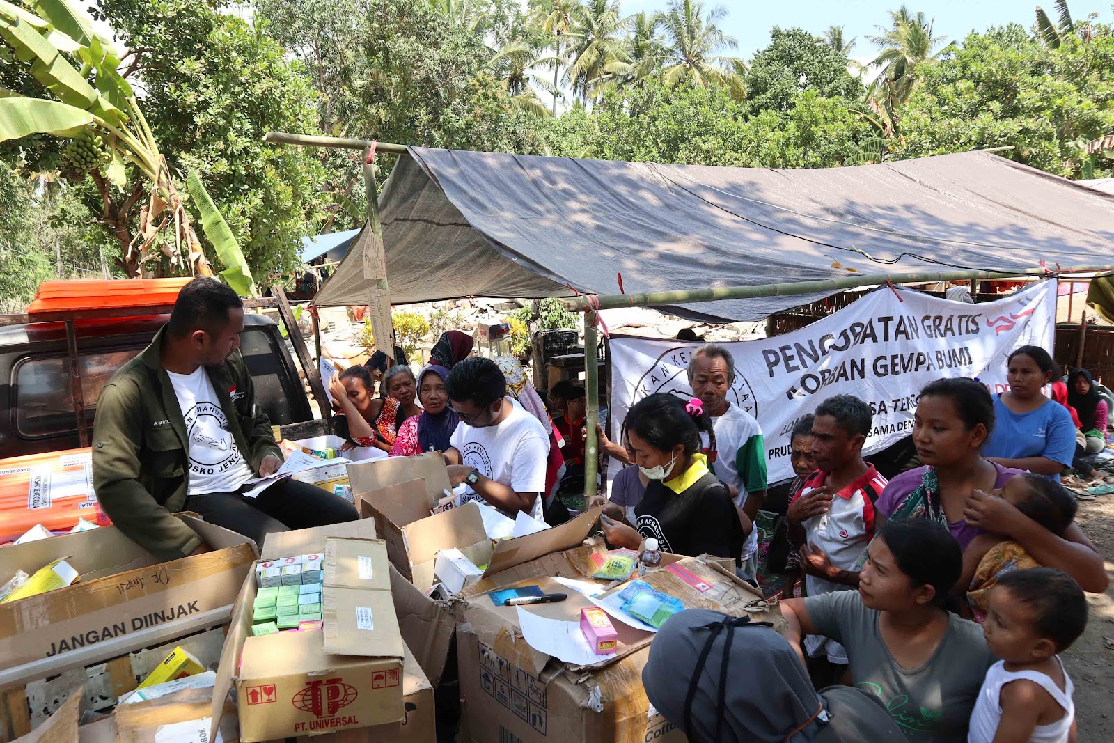 Dokumentasi Tanggap Bencana Gempa Lombok, Nusa Tenggara Barat — Pulau Lombok #3