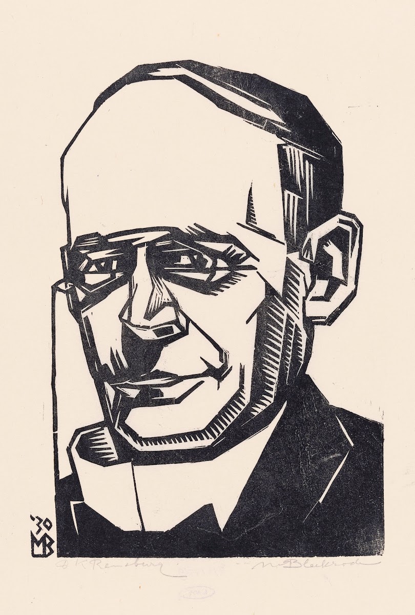 Portret van Jacques Karel Rensburg 1930