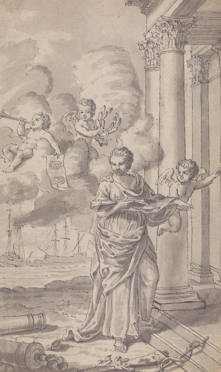 Frontispiece for Town and Country Magazine for Vol III for 1771 No 1