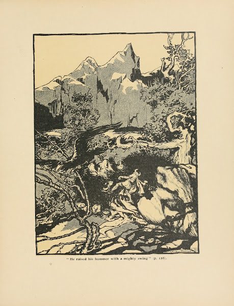 He raised his hammer with a mighty swing 1907