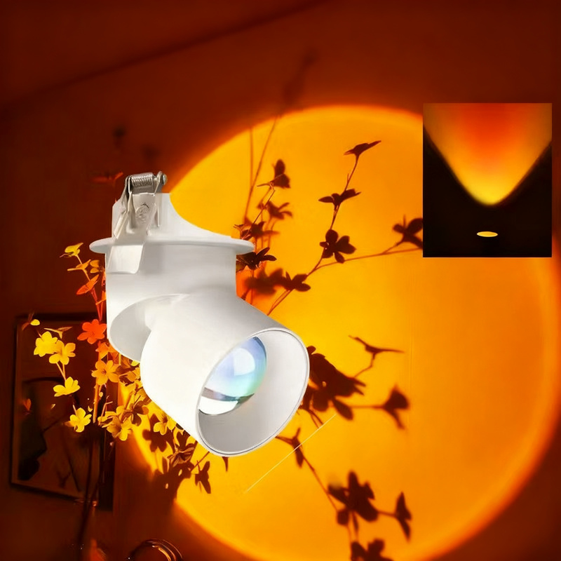 LED-Sunset-Strahler mit Farbwechsel