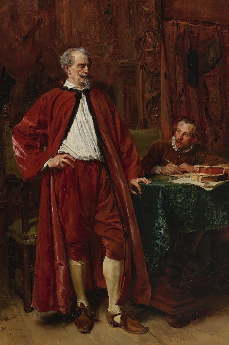 Diderot and his scribe 1869