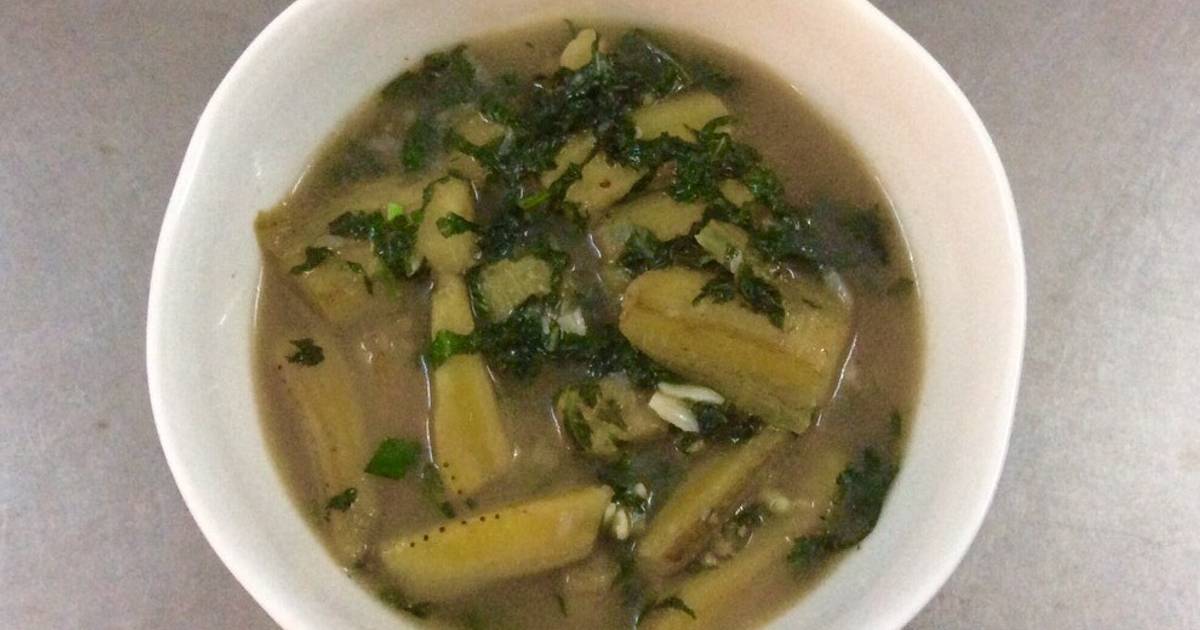 Canh chuối xanh