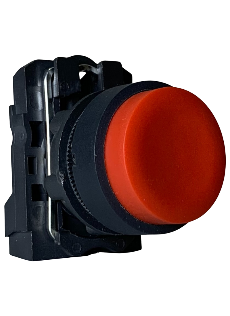 Extended Flush Button KB5AE42 Red 1N/C