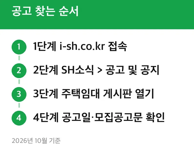 공고 찾는 순서