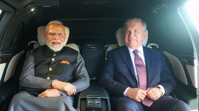 PM Modi Arrives in Tashkent for Strategic Uzbekistan Talks