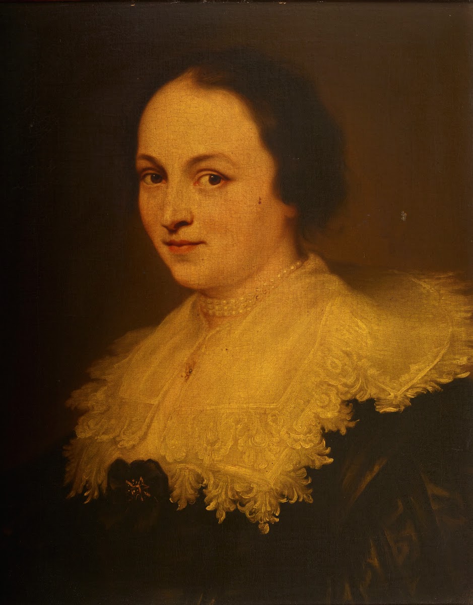 Portrait of the Wife of the Mayor of Antwerp 19th century
