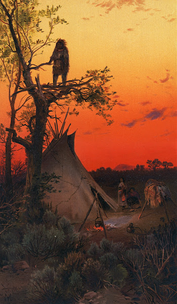 On the Lookout  A Ute Camp Utah 1881 ca 18611897