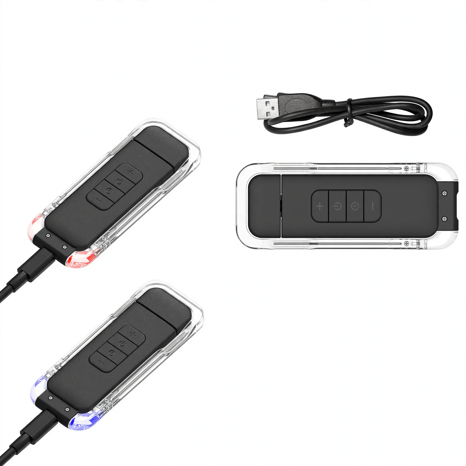USB reading lamp with blue light filter and clip function